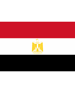 Egypt Courtesy Flag