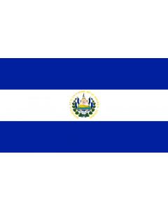 El Salvador Courtesy Flag