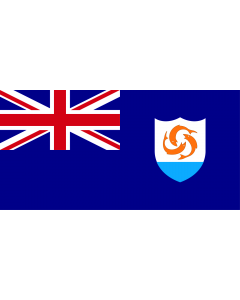 Anguilla Courtesy Flag