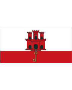 Gibraltar National Courtesy Flag