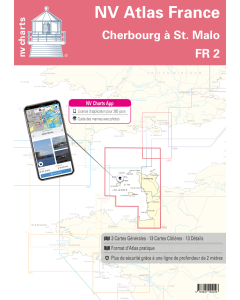 FR 2: NV.Atlas France: Cherbourg à St. Malo (Iles Anglo-Normandes)