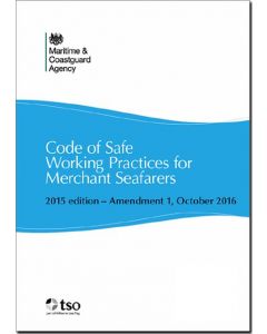 Code of Safe Working Practices for Merchant Seafarers (COSWP) 2015 edition - Amendment 1