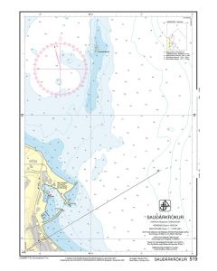 Icelandic Chart-519 Sauðárkrókur