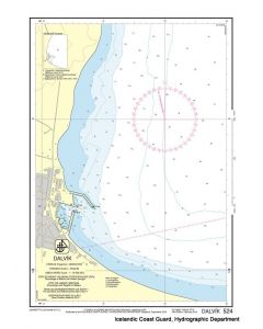 Icelandic Chart-524 Dalvík