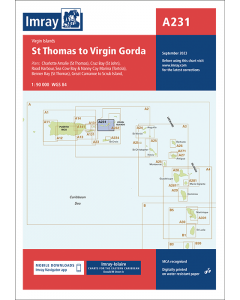 A231 St Thomas to Virgin Gorda (Imray Chart)