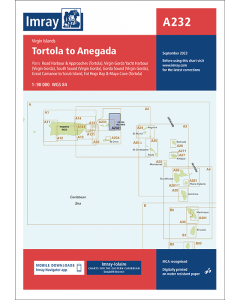 A232 Tortola to Anegada (Imray Chart)