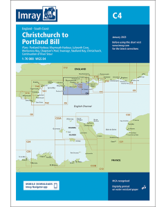 C4 Christchurch to Portland Bill (Imray Chart)