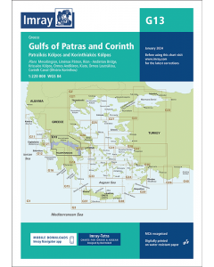 G13 Gulfs of Patras and Corinth (Imray Chart)