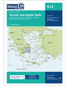 G14 Saronic and Argolic Gulfs (Imray Chart)