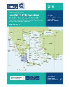 G15 Southern Pelopónnisos (Imray Chart)
