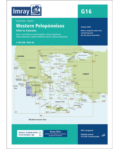 G16 Western Pelopónnisos (Imray Chart)