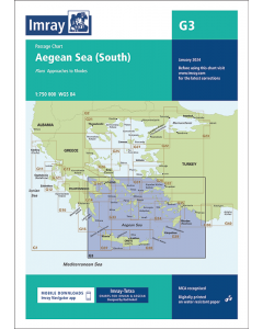 G3 Aegean Sea - South (Imray Chart)