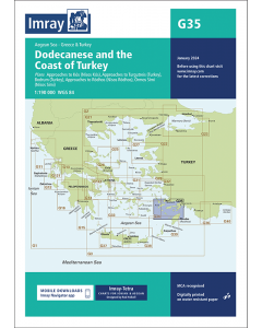 G35 Dodecanese and the Coast of Turkey (Imray Chart)