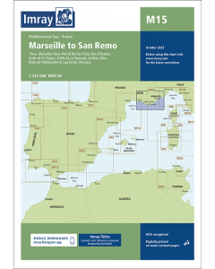 M15 Marseille to San Remo (Imray Chart)