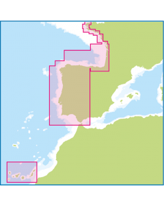 Imray Digital Charts for Raymarine ID40 Atlantic France, Iberia and Atlantic Islands