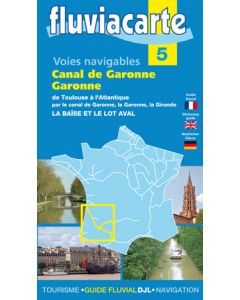 Fluviacarte Guide 5: Canal de Gronne - Garonne