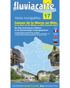 Fluviacarte Guide 17 - La Marne au Rhin