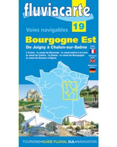 Fluviacarte Guide 19 Bourgogne Est