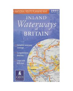 Inland Waterways of Britain National Route Planning Map