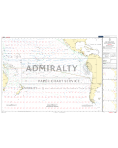ADMIRALTY Chart 5128[01]: Routeing - South Pacific Ocean - January