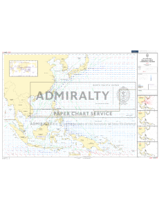 ADMIRALTY Chart 5141[07]: Routeing Chart Malacca Strait To Marshall Islands - July