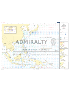 ADMIRALTY Chart 5141[06]: Routeing Chart Malacca Strait To Marshall Islands - June