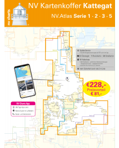 NV.Kartenkoffer Kattegat - NV.Atlas Serie 1, 2, 3, 5.1& 5.2