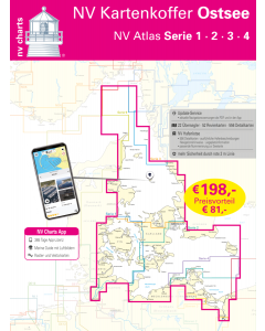 NV.Kartenkoffer Ostsee - NV.Atlas Serie 1, 2, 3 & 4