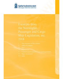 Excerpts from the Norwegian Passenger and Cargo Ship Legislation, etc. 2018