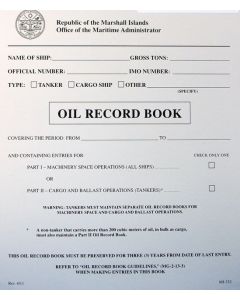 Marshall Islands Oil Record Book