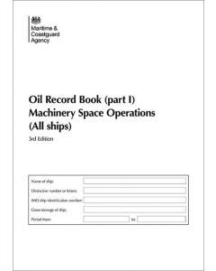 Oil Record Book (Part I): Machinery Space Operations (All Ships)