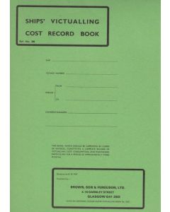 Ships Victualling Coast Record Book No 300