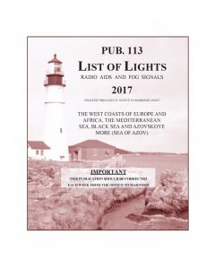 List of Lights, Radio Aids and Fog Signals - West Coasts of Europe and Africa, Mediterranean, Black Sea and Azovskoye More