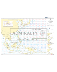 ADMIRALTY Chart 5141[03]: Routeing Chart Malacca Strait To Marshall Islands - March
