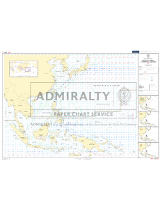 ADMIRALTY Chart 5141[05]: Routeing Chart Malacca Strait To Marshall Islands - May