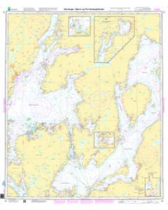 NHS Chart NHS022: Samnanger-, Bjørna- og Ytre Hardangerfjorden