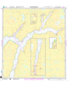 Norwegian Chart 118: Indre Hardangerfjorden