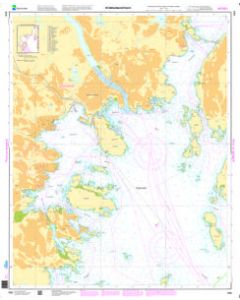 NHS Chart NHS459: Kristiansand havn