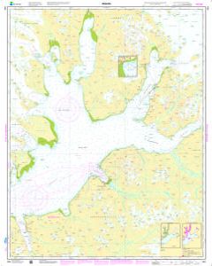 NHS Chart NHS524: Prins Karls Forland - Barentsburg