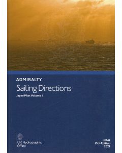 NP41 - ADMIRALTY Sailing Directions: Japan Pilot Volume 1