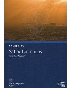 NP42C - ADMIRALTY Sailing Directions: Japan Pilot Volume 4