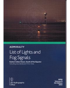 NP88 - ADMIRALTY List of Lights and Fog Signals: East Indian Ocean South of the Equator (Volume Q)