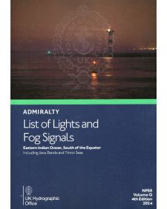 NP88 - ADMIRALTY List of Lights and Fog Signals: East Indian Ocean South of the Equator (Volume Q)