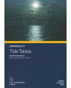 NP204 - ADMIRALTY Tide Tables: South Pacific Ocean (including Tidal Stream Tables) (2023)