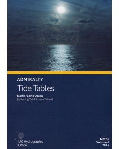 NP206 - ADMIRALTY Tide Tables: North Pacific Ocean (2024)