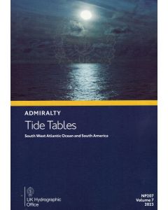 NP207 - ADMIRALTY Tide Tables: South West Atlantic Ocean and South America (2023)