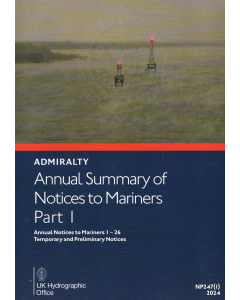 Annual Summary of ADMIRALTY Notices to Mariners Part 1