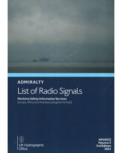NP283(1) - ADMIRALTY List of Radio Signals: Volume 3, Part 1