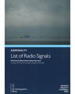NP283(1) - ADMIRALTY List of Radio Signals: Volume 3, Part 1
