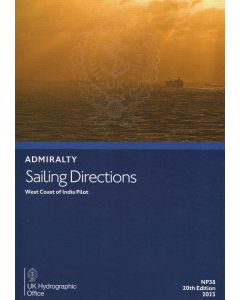 NP38 - ADMIRALTY Sailing Directions: West Coast of India Pilot